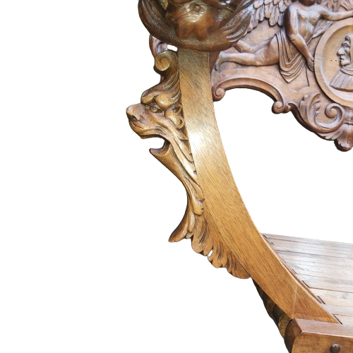 Extra image 5 - chaise savonarole XVIIeme.