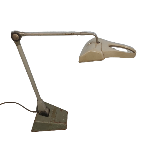 Extra image 3 - Ancienne lampe d'atelier grossissante.
