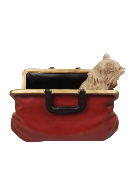 Extra image 3 - Ceramique : Chat dans un sac.