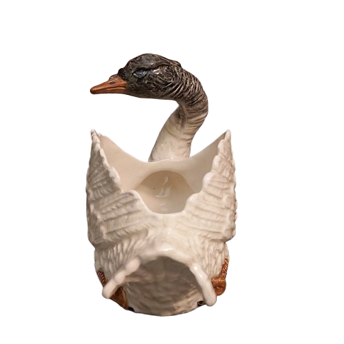 Extra image 4 - Cygne en faïence de style Nimy