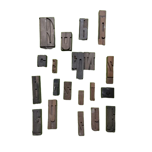 Extra image 2 - Grande collection de lettres en bois.