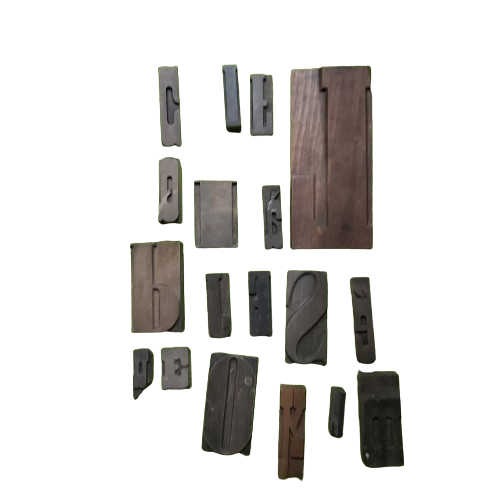 Extra image 5 - Grande collection de lettres en bois.