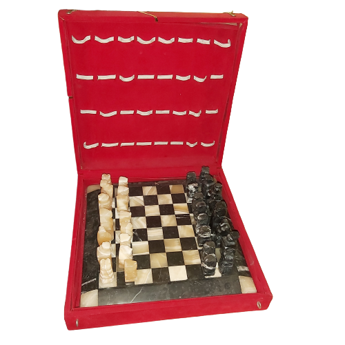 Extra image 2 - Jeu d'échecs en marbre.