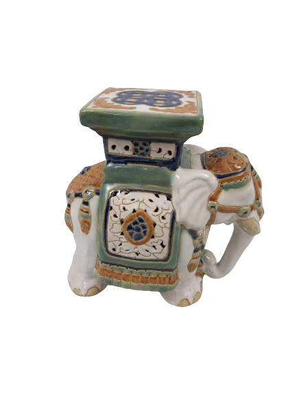 Extra image 4 - Éléphant en faïence.