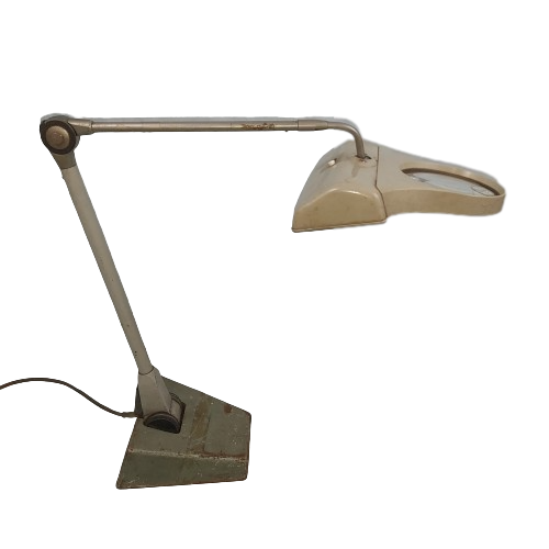 Extra image 4 - Ancienne lampe d'atelier grossissante.