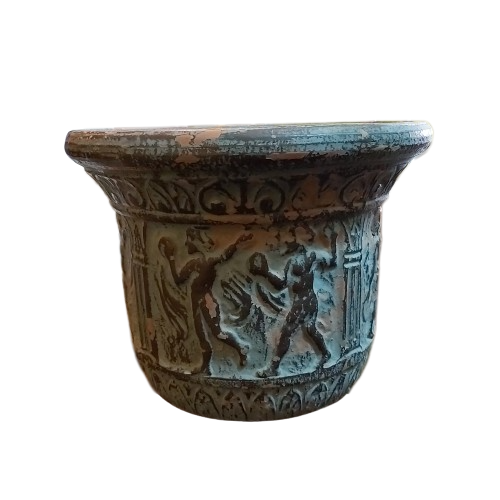 Extra image 4 - Grand vase en terre cuite de style grec.