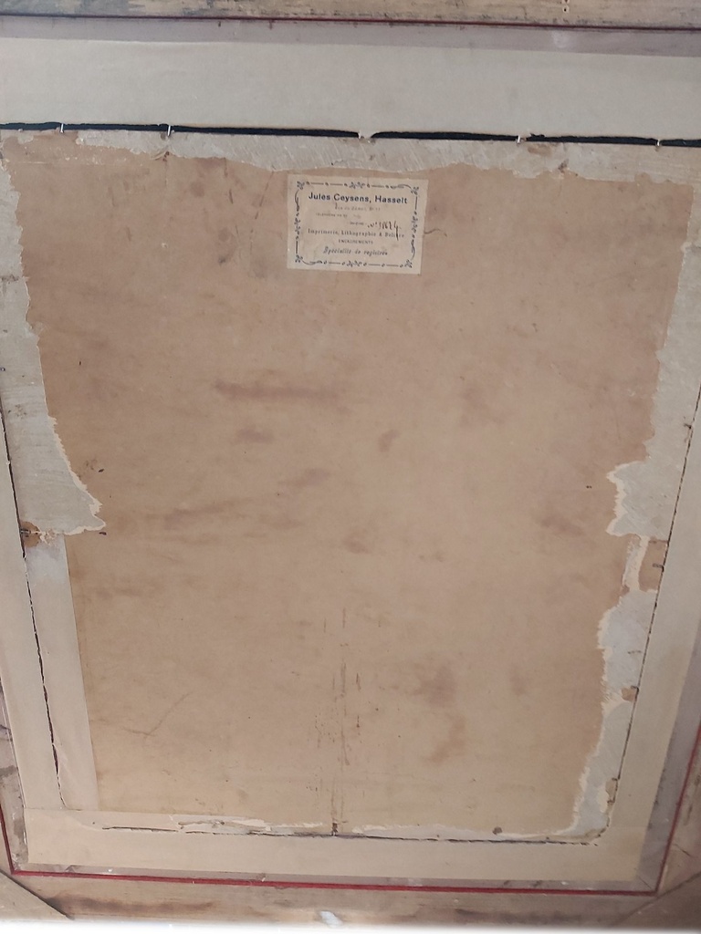 Extra image 2 - Huile sur toile collée sur carton