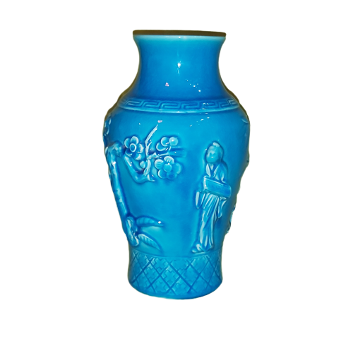 Extra image 3 - Longwy : vase asiatique.