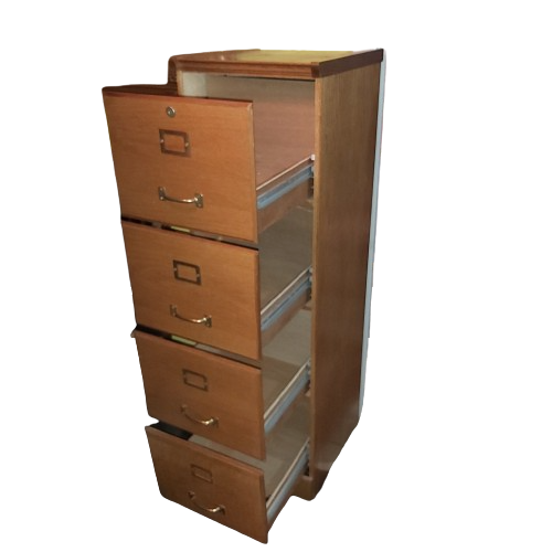 Extra image 3 - Meuble classeur en bois.