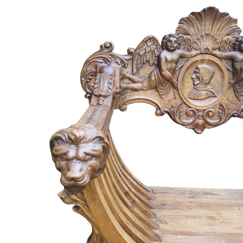 Extra image 2 - chaise savonarole XVIIeme.