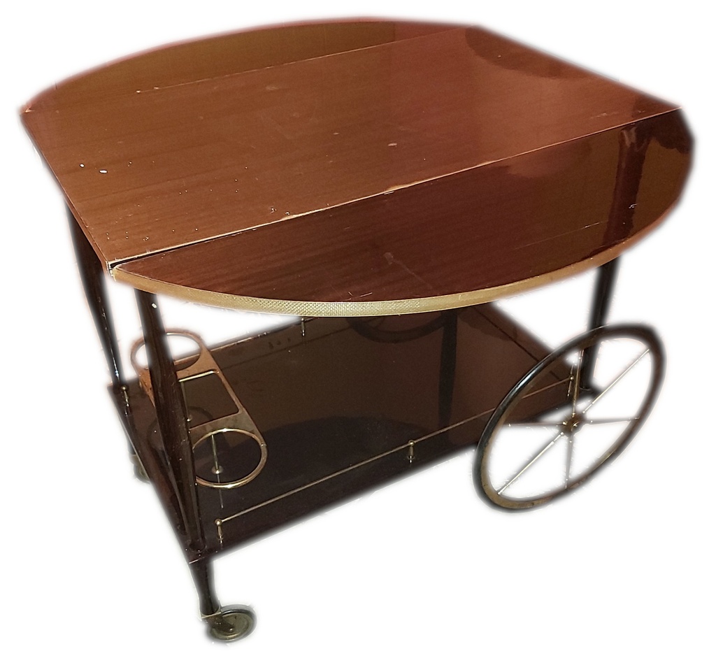 Desserte vintage en bois.