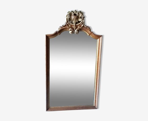 Miroir d'époque Napoléon III.