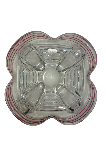 Coupe en cristal val st-Lambert/ Antonio Bon.