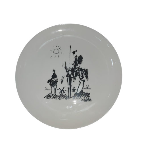 Assiette Limoges signée Picasso.