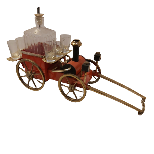 Chariot à liqueur musical.