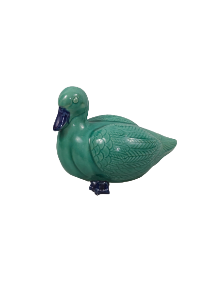 Craquelé en céramique canard.