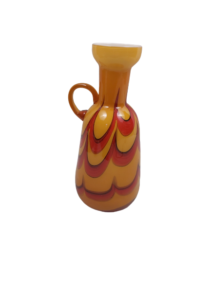Vase vintage en verre.